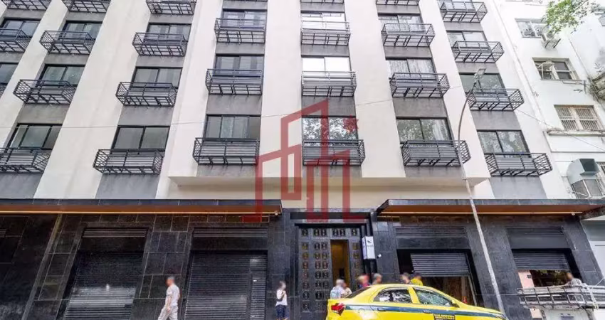 Studio à venda no centro do rio: 28m², 1 dormitório, 1 banheiro, por r$380.000. ótima localização!
