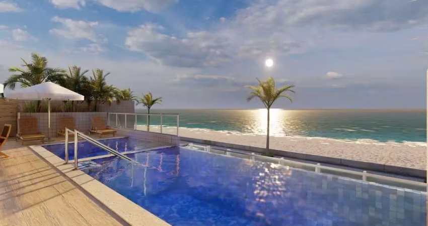 Apartamento com 2 dorms, centro, mongaguá - r$ 400 mil, cod: 856