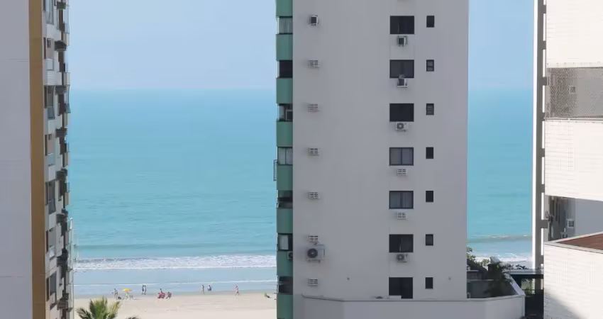 Lindo apartamento com vista frontal e definitiva para o mar na barra norte - balneário camboriú/sc