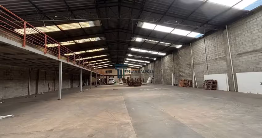 Galpão para aluguel com 1.280 m² no jardim piemonte norte, betim-mg