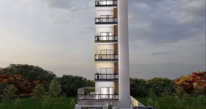 Apartamento com 3 dormitórios e sacada gourmet a 450m da praia