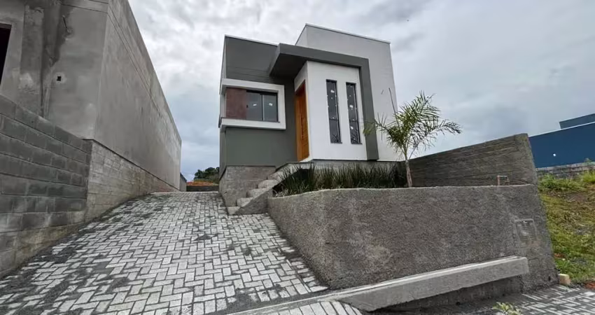 Charmosa casa à venda no bairro joão paulo ii, indaial