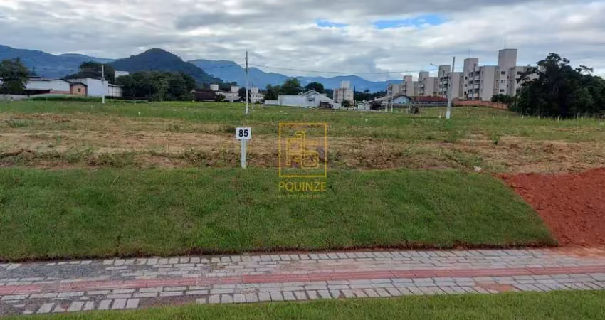 Excelente terreno de 300m² a 1,7km do centro de timbó