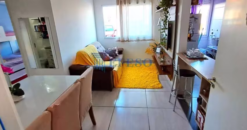 Apartamento para venda em gravataí, passo das pedras, 2 dormitórios, 1 banheiro, 1 vaga