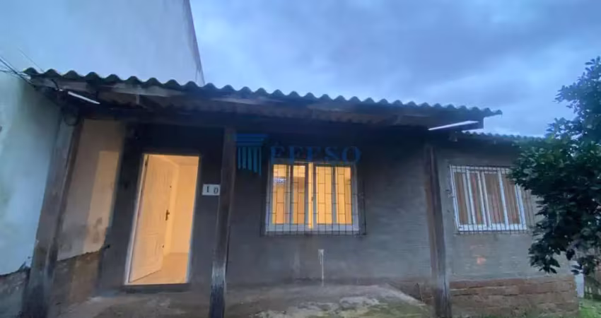 Casa para venda em gravataí, natal, 1 dormitório, 1 banheiro