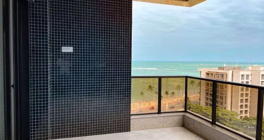Apartamento com 3 suítes com linda vista do mar da jatiúca