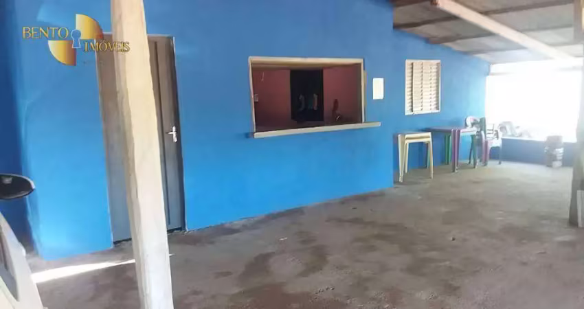 Chácara com 2 dormitórios à venda, 110000 m² por r$ 230.000,00 - zona rural - rosário oeste/mt