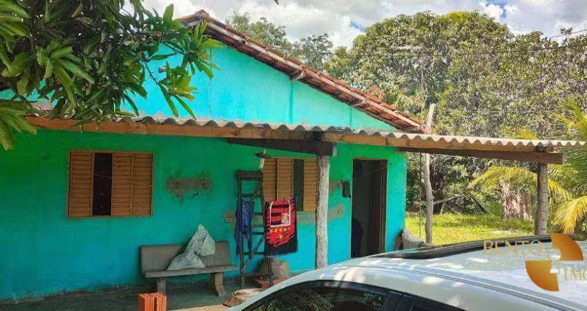 Chácara com 2 dormitórios à venda, 100000 m² por r$ 350.000,00 - zona rural - nossa senhora do livramento/mt