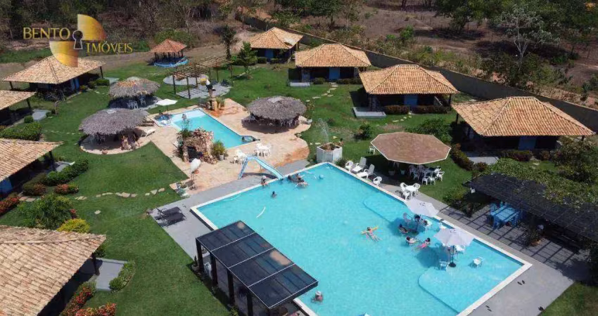 Pousada à venda, 270000 m² por r$ 8.000.000 - santo antonio - santo antônio do leverger/mt