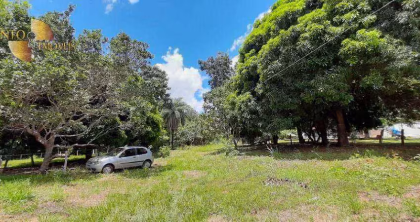 Chácara com 1 dormitório à venda, 5000 m² por r$ 125.000,00 - zona rural - chapada dos guimarães/mt