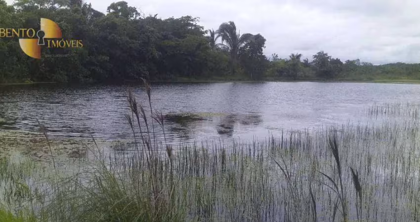 Fazenda no município de nobres  à venda, 2780000 m² por r$ 5.560.000 - vila bom jardim - nobres/mt