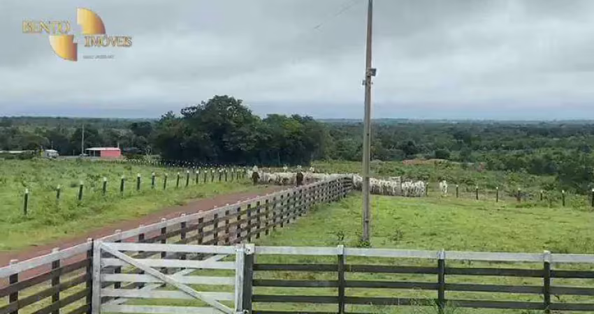 Fazenda à venda, 2886850 m² por r$ 5.000.000,00 - zona rural - rosário oeste/mt