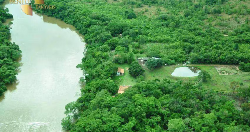 Sítio à venda, 200000 m² por r$ 1.200.000,00 - zona rural - rosário oeste/mt