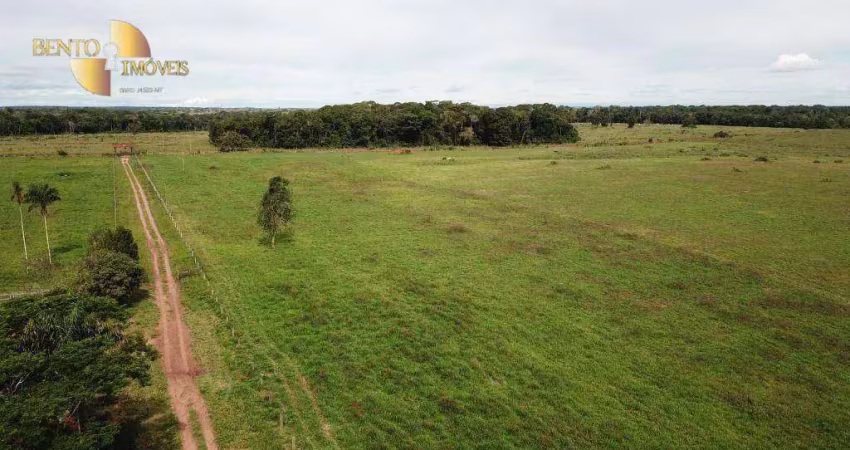 Fazenda à venda, 4840000 m² por r$ 15.000.000,00 - zona rural - juara/mt