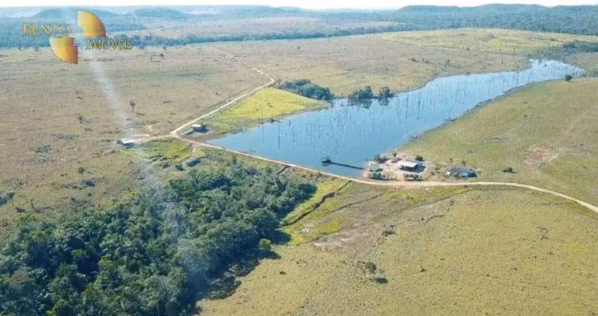 Fazenda à venda, 70000000 m² por r$ 200.000.000,00 - zona rural - juara/mt