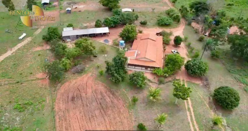 Fazenda com 6 dormitórios à venda, 3050000 m² por r$ 6.500.000,00 - manso - chapada dos guimarães/mt