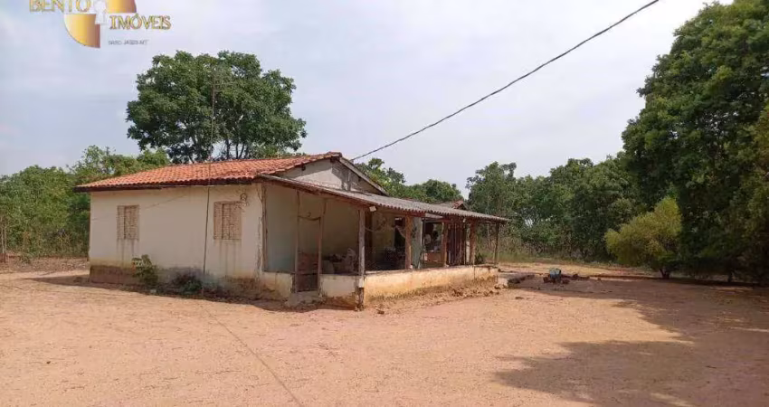 Sítio à venda, 32,96 hectares por r$ 390.000 - zona rural - rosário oeste/mt