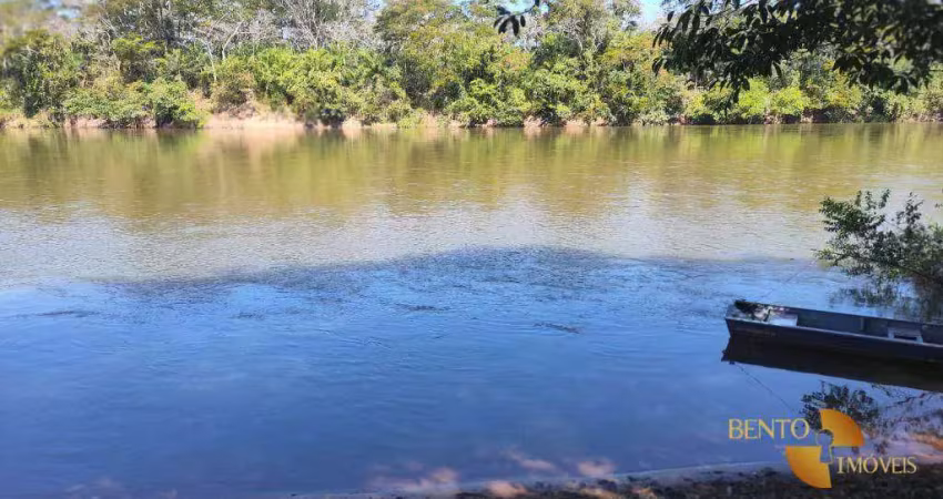 Sítio à venda, 320000 m² por r$ 800.000 - zona rural - acorizal/mt