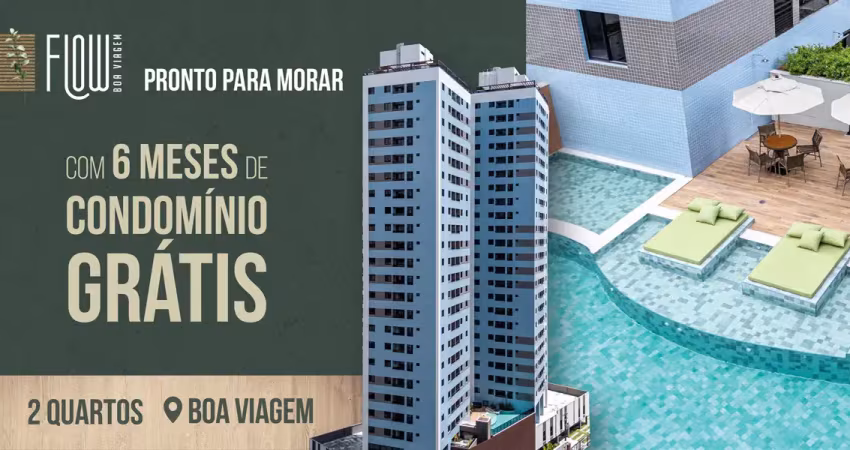 Apartamento pronto para morar, 2 quartos sendo 1 suíte.