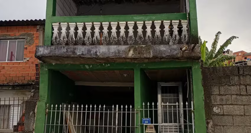Sobrado para renda em jandira ouro verde com duas casas está alugada por 1800 as duas aceita carro como pagamento