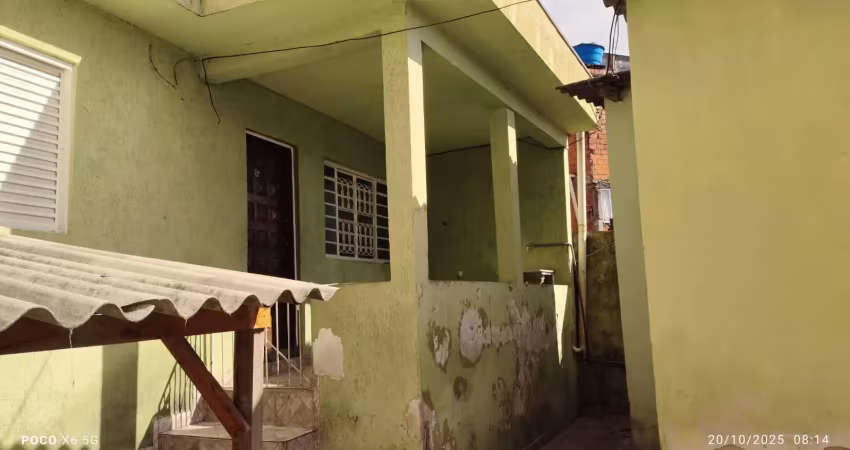 Casa indeoendente para locacao em jandira dois quartos vaga para 2 carros