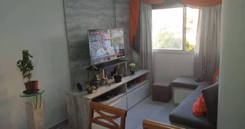 Apartamento mobiliado com 02 dorms e  vaga - sacomã
