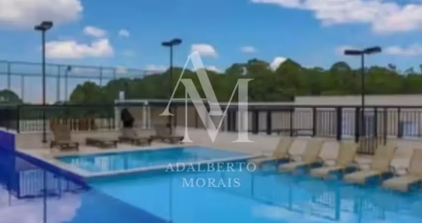 Magnífico  apartamento à venda com 56m², 2 quartos e 1 vaga e lazer com piscina.