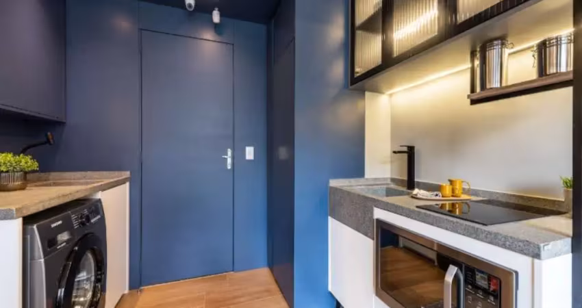 Studio novo 1 dorm c/ varanda no vibe pinheiros! lazer completo! 450m do metrô faria lima!