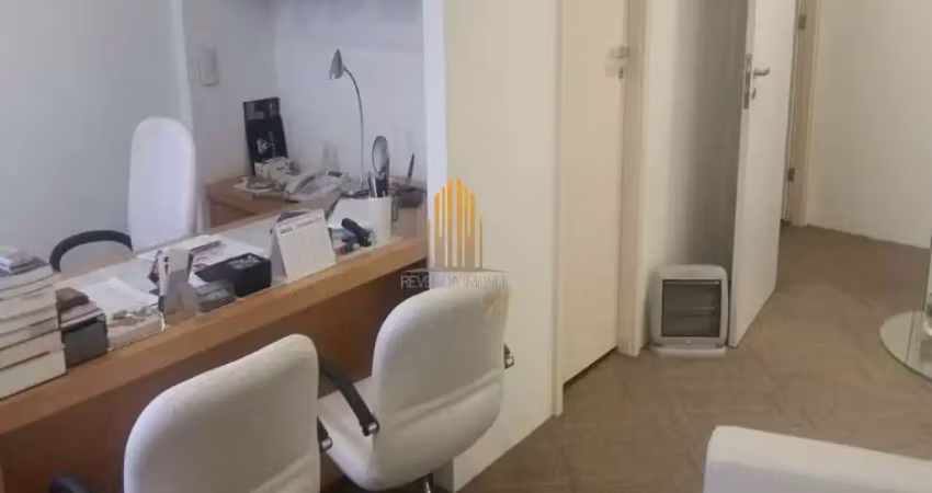 Edifício top class, itaim bibi - sala comercial de 72m² com 3 ambientes, 2 banheiros, copa e 1 vaga
