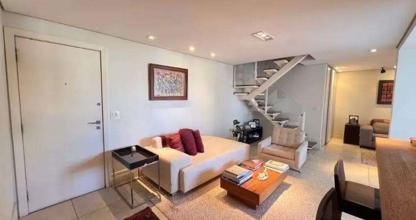 Apartamento duplex na vila nova conceição de 84m² com 2 suítes e 2 vagas à venda
