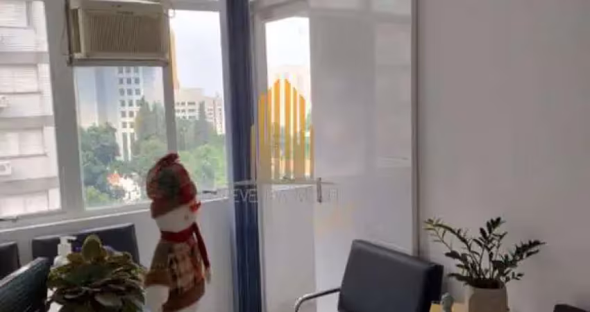 Condomínio edifício centro médico osvaldo cruz bela vista, sala comercial de 55m² com 2 salas e 2 ba