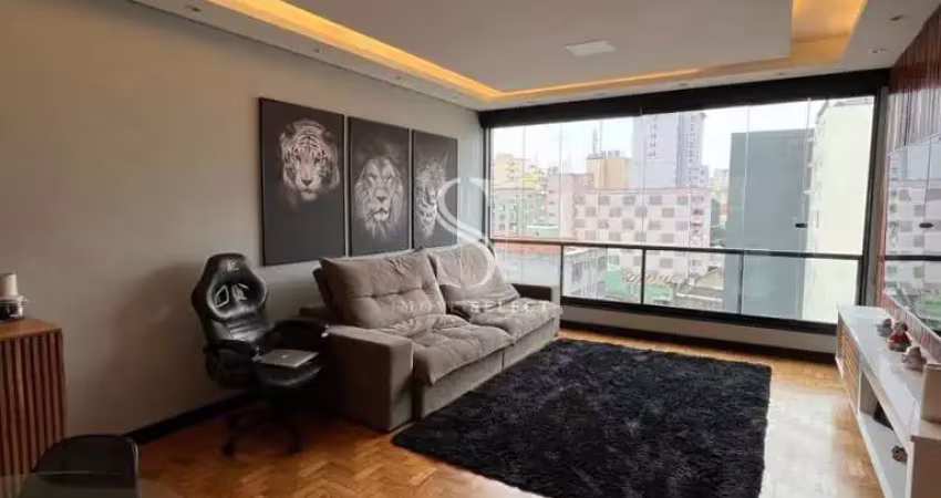 Condomínio olimpo apartamento com 100m² 2 dormitórios 1 suíte sem vaga de garagem em santa cecília c