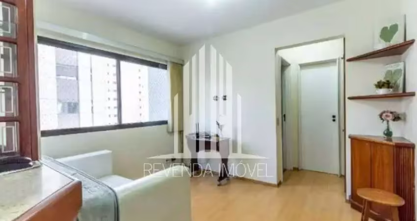 Apartamento à venda em moema, são paulo-sp: 1 quarto, 1 banheiro, 1 vaga de garagem e 37 m² de área. confira!
