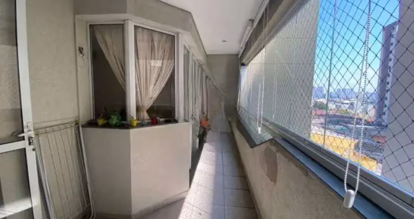 Apartamento vila valparaíso com 3 dormitórios sendo 1 suíte, 110 m² e 2 vagas de garagem