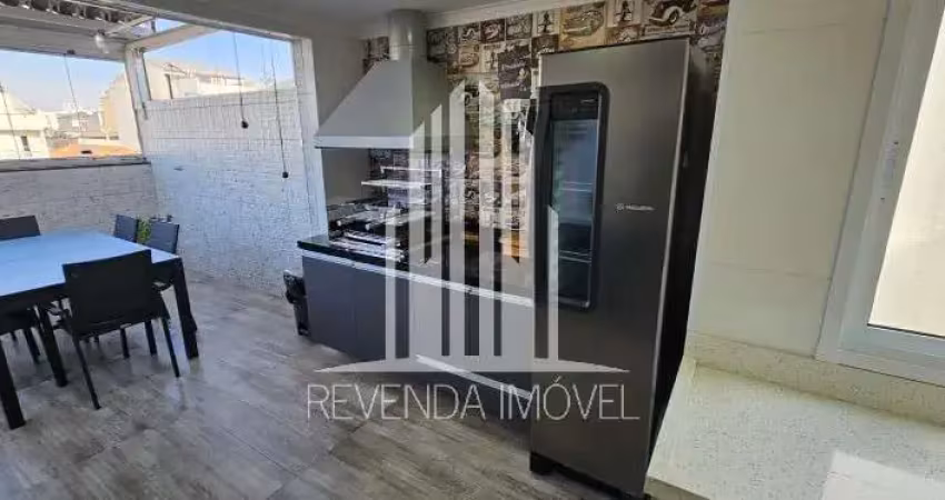 Excelente oportunidade: cobertura à venda na vila metalúrgica, santo andré-sp! 2 dormitórios, 2 banheiros, 2 vagas e 110m²!