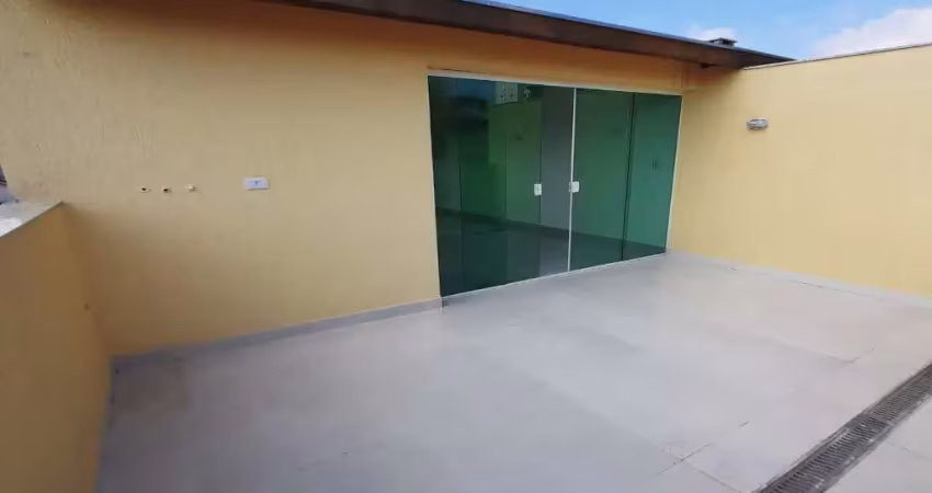 Cobertura de 2 quartos com suíte e 2 vagas de garagem no jardim das maravilhas, santo andré-sp, 112m².
