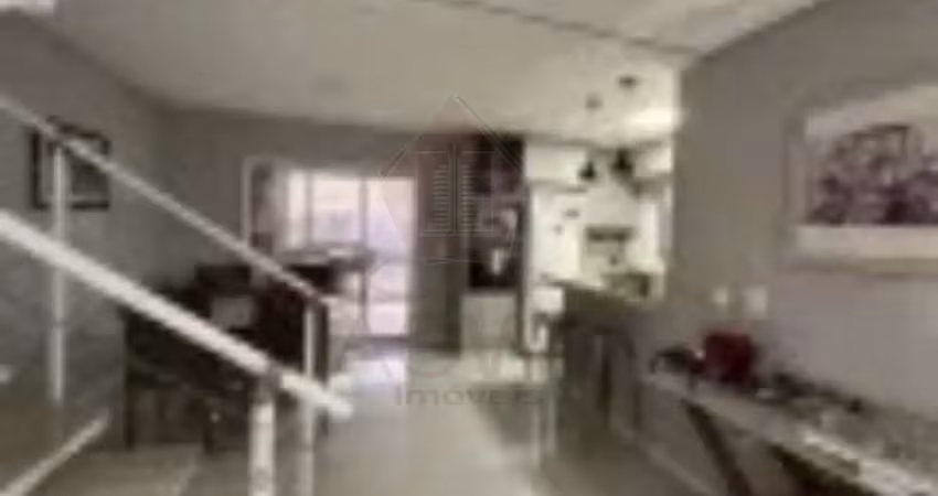Sobrado com 3 quartos (1 suite c/ closet e ar), espaço gourmet com piscina e 3 vagas de garagem