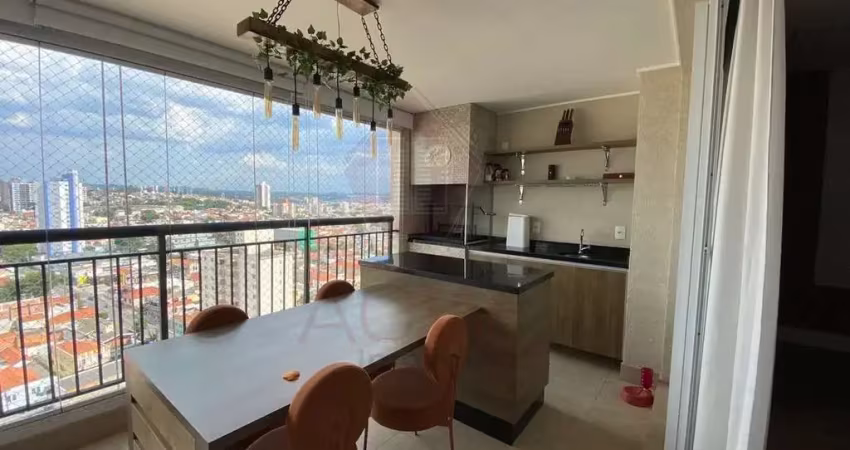 Apto no mássimo na vl arens c/ 3 suites (1 master c/closet), 3 vagas e varanda gourmet fechada