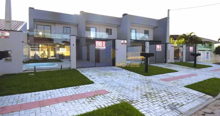 Sobrado com piscina  2 dormitórios e 1 suíte no centro de guaratuba - venda  r$ 949.000,00