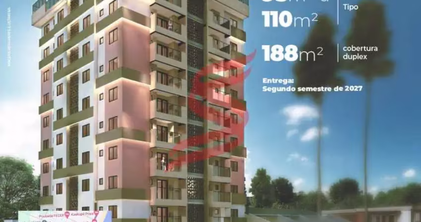 Edifício poema - apto 203 - seu novo lar no bal. eliane