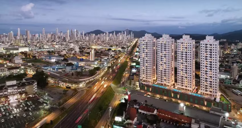 Apartamento na planta para venda em camboriú, monte alegre, 2 dormitórios, 1 suíte, 2 banheiros, 1 vaga