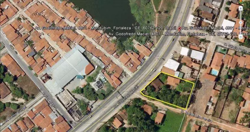 Terreno, 2238 m² - venda por r$ 4.500.000,00 ou aluguel por r$ 20.144,63/mês - mondubim - fortaleza/ce