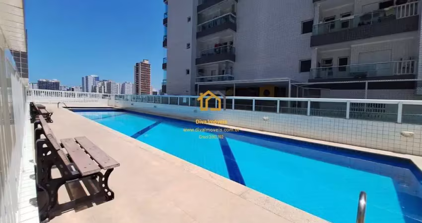 Apartamento alto padrão mobiliado em ocian, praia grande/sp