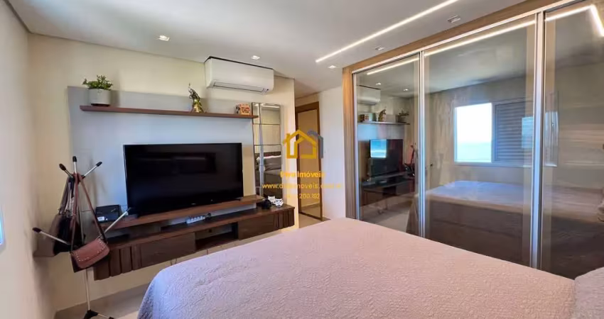 Apartamento alto padrão em balenário maracanã, praia grande/sp