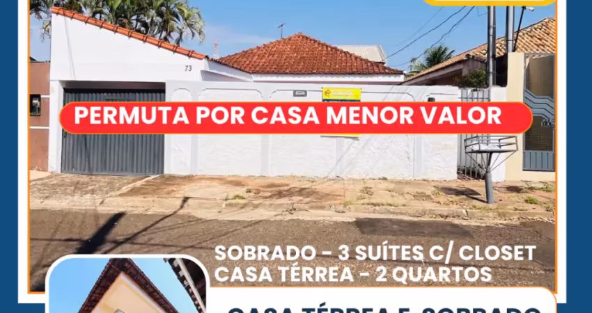 Casa térrea e sobrado no mesmo terreno - bairro são franscisco