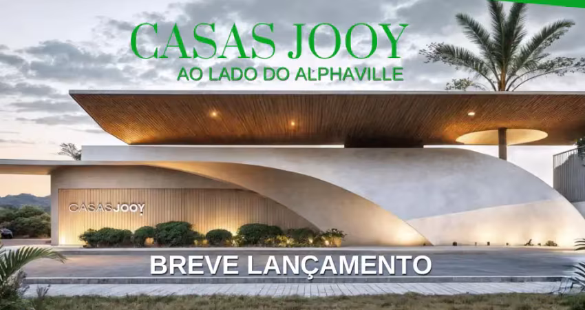 Condomínio de casas ao lado do alphaville - casas jooy  com 8 tipos de fachadas