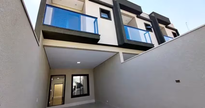 Sobrado novo à venda no bairro do jardim maristela na rua horácio romeu 188,