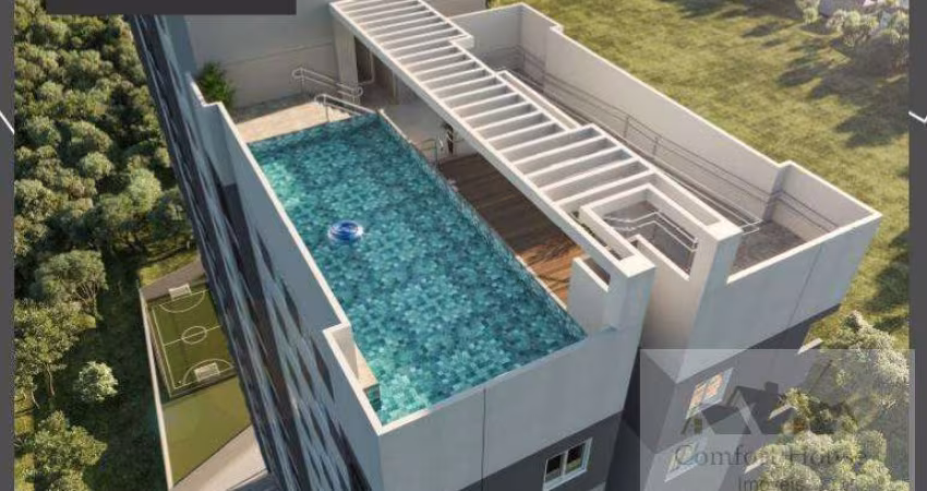 Empreendimento Santo Andre Minha Casa Minha Vida Assunção 2 quartos com sacada gourmet