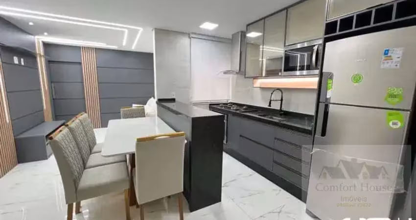 Cobertura utinga santo andre 3 dormitorios 2 vagas mobiliada