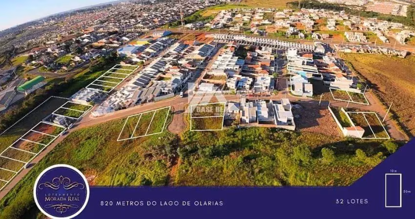 Terreno de 300  m², próximo ao lago olarias - cará-cará - ponta grossa/pr
